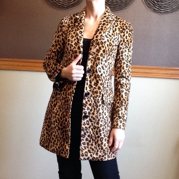 mango leopard jacket